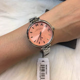 Buy Shop Marc Jacobs Sally Orange Dial Silver Steel Strap Watch for Women - MBM3365 USA Online