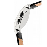 Buy Shop Daniel Wellington Dapper Reading White Dial Black Leather Strap Watch For Men - DW00100108 USA Online