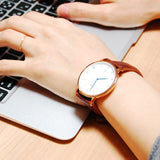 Buy Shop Daniel Wellington Dapper Durham White Dial Brown Leather Strap Watch For Men - DW00100115 USA Online