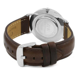 Buy Shop Daniel Wellington Classic Bristol Black Dial Brown Leather Strap Watch For Men - DW00100143 USA Online