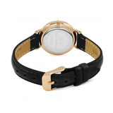 Buy Shop Daniel Wellington Classic Petite Sheffield Black Dial Black Leather Strap Watch For Women - DW00100224 USA Online