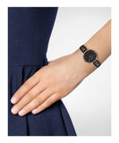 Buy Shop Daniel Wellington Classic Petite York Black Dial Brown Leather Strap Watch For Women - DW00100226 USA Online