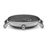 Buy Shop Daniel Wellington Classic Petite York Black Dial Brown Leather Strap Watch For Women - DW00100238 USA Online