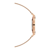 Buy Shop Daniel Wellington Petite Rose Gold Dial Rose Gold Mesh Bracelet Watch For Women - DW00100470 USA Online