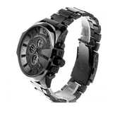 Buy Shop Diesel Mega Chief Chronograph Grey Dial Grey Steel Strap Watch for Men - DZ4282 USA Online