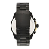 Buy Shop Diesel Mega Chief Chronograph Black Dial Black Steel Strap Watch For Men - DZ4338 USA Online