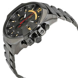 Buy Shop Diesel Mega Chief Chronograph Grey Dial Grey Steel Strap Watch For Men - DZ4421 USA Online