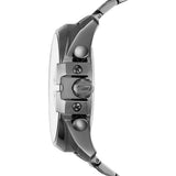 Buy Shop Diesel Mega Chief Chronograph Grey Dial Grey Steel Strap Watch For Men - DZ4421 USA Online