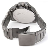 Buy Shop Diesel Mega Chief Chronograph Grey Dial Grey Steel Strap Watch For Men - DZ4421 USA Online
