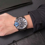 Buy Shop Diesel Mega Chief Chronograph Black Dial Black Nylon Strap Watch For Men - DZ4500 USA Online