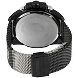 Buy Shop Diesel Mega Chief Chronograph Black Dial Black Mesh Bracelet Watch For Men - DZ4514 USA Online