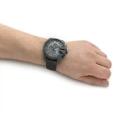 Buy Shop Diesel Mega Chief Chronograph Black Dial Black Mesh Strap Watch For Men - DZ4527 USA Online