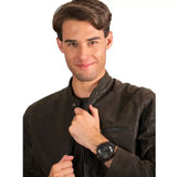Buy Shop Diesel Mega Chief Chronograph Black Dial Black Mesh Strap Watch For Men - DZ4527 USA Online