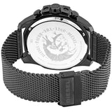 Buy Shop Diesel Mega Chief Chronograph Black Dial Black Mesh Bracelet Watch For Men - DZ4514 USA Online