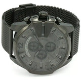 Buy Shop Diesel Mega Chief Chronograph Black Dial Black Mesh Strap Watch For Men - DZ4527 USA Online