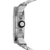 Buy Shop Diesel Little Daddy Chronograph Black Dial Silver Steel Strap Watch For Men - DZ7259 USA Online
