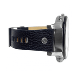 Buy Shop Diesel Mr Daddy Chronograph Black Dial Black Leather Strap Watch For Men - DZ7313 USA Online