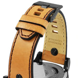 Buy Shop Diesel Mr. Daddy 2.0 Chronograph Grey Dial Brown Leather Strap Watch For Men - DZ7406 USA Online