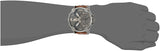 Buy Shop Diesel Mr Daddy Chronograph Grey Dial Brown Leather Strap Watch For Men - DZ7413 USA Online
