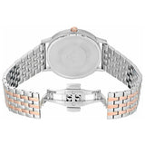 Buy Shop Emporio Armani Kappa Quartz Silver Dial Two Tone Mesh Bracelet Watch For Men - AR11093 USA Online