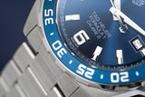 Buy Shop Tag Heuer Formula 1 Bucherer Blue Edition Blue Dial Silver Steel Strap Watch for Men - WAZ2015.BA0842 USA Online