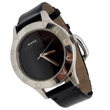 Buy Shop Marc Jacobs Blade Black Dial Black Leather Strap Watch for Women - MBM1205 USA Online