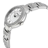 Buy Shop Fossil Virginia Silver Dial Silver Steel Strap Watch for Women - ES3282 USA Online
