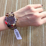 Buy Shop Marc Jacobs Amy Grey Dial Two Tone Steel Strap Watch for Women - MBM3195 USA Online