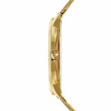 Buy Shop Calvin Klein Minimal Silver Dial Gold Mesh Bracelet Watch for Women - K3M22526 USA Online
