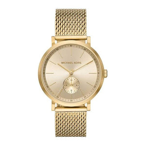 Buy Shop Michael Kors Irving Quartz Gold Dial Gold Mesh Strap Watch For Men - MK8741 USA Online