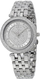 Buy Shop Michael Kors Darci Silver Dial Silver Steel Strap Watch for Women - MK3476 USA Online