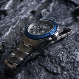 Buy Shop Guess Flagship Multifunction Chronograph Grey Dial Grey Steel Strap Watch for Men - W0601G1 USA Online