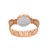 Buy Shop Guess Chiffon Rose Gold Dial Mesh Bracelet Watch For Women - W1083L3 USA Online