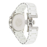 Buy Shop Emporio Armani Sport Chronograph White Dial White Silicone Strap Watch For Men - AR5859 USA Online