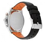 Buy Shop Fossil Wakefield Chronograph Black Dial Black Leather Strap Watch for Men - CH2953 USA Online