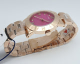 Buy Shop Marc Jacobs Amy Pink Dial Rose Gold Steel Strap Dial Watch for Women - MBM8625 USA Online