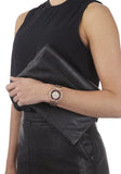 Buy Shop Michael Kors Catlin Quartz Rose Gold Dial Rose Gold Steel Strap Watch For Women - MK3412 USA Online