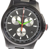 Buy Shop Gucci G-Timeless Chronograph Black Dial Black Steel Strap Watch For Men - YA126268 USA Online