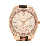 Buy Shop Michael Kors Bryn Rose Gold Dial Two Tone Steel Strap Watch For Women - MK6276 USA Online