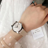 Buy Shop Calvin Klein City White Dial White Leather Strap Watch for Women - K2G231XH USA Online