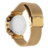 Buy Shop Michael Kors Jaryn Black Dial Gold Steel Strap Watch for Men - MK8503 USA Online