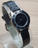 Buy Shop Marc Jacobs Blade Black Dial Black Leather Strap Watch for Women - MBM1082 USA Online