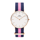 Buy Shop Daniel Wellington Classy Winchester White Dial Two Tone NATO Strap Watch For Women - DW00100065 USA Online