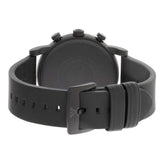 Buy Shop Emporio Armani Luigi Chronograph Black Dial Black Leather Strap Watch For Men - AR11133 USA Online