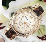 Buy Shop Michael Kors Blair Gold Dial Two Tone Steel Strap Watch for Women - MK6094 USA Online