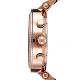 Buy Shop Michael Kors Parker Rose Gold Dial Two Tone Steel Strap Watch for Women - MK5538 USA Online