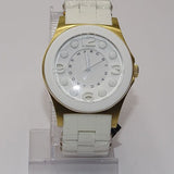Buy Shop Marc Jacobs Pelly White Dial White SIlicone Strap Watch for Women - MBM2525 USA Online