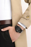 Buy Shop Fossil Grant Sport Chronograph Black Dial Black Steel Strap Watch for Men - FS5374 USA Online
