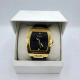 Buy Shop Guess Phoenix Black Dial Black Rubber Strap Watch for Men - GW0386G3 USA Online