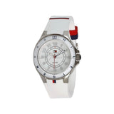 Buy Shop Tommy Hilfiger White Dial White Rubber Strap Watch for Women - 1781271 USA Online